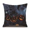 Halloween Linen Pillow Cover Printed Pillow Cover