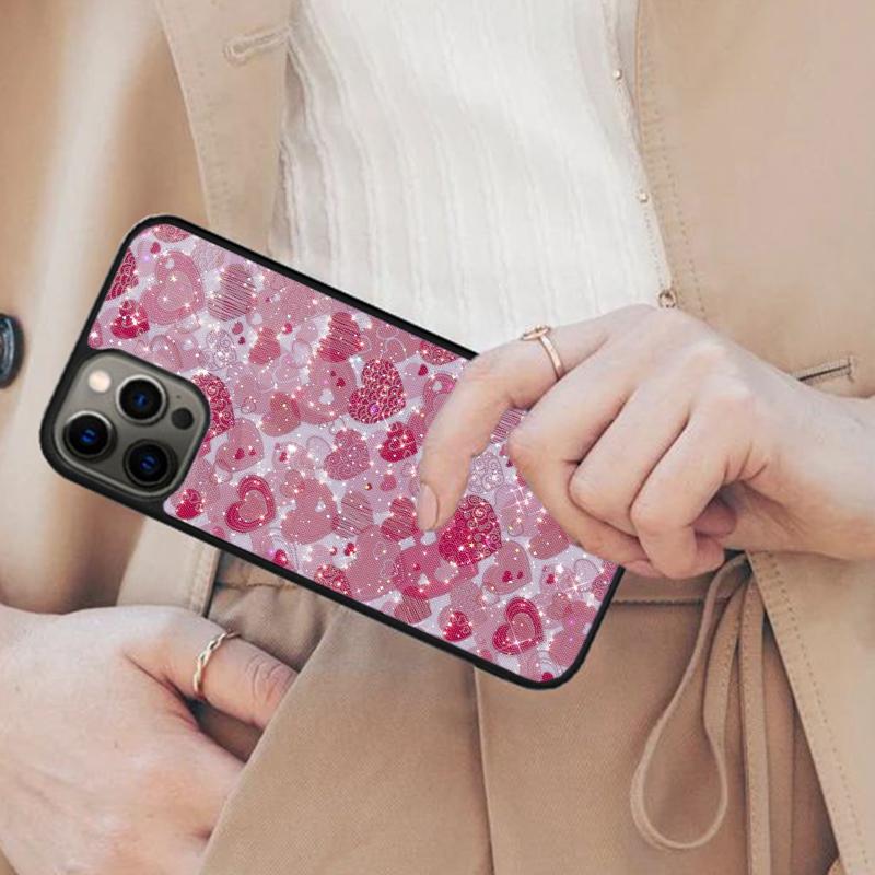 Love Rose Gold Style Magnetic Phone Case For APPLE iPhone 17 Air 16 14 13 12 Pro Max 15 Plus Wireless Charge With MagSafe Cover