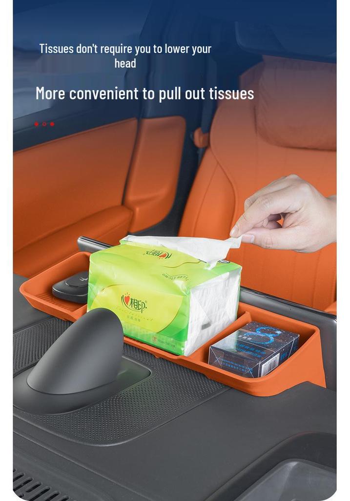 AITO M7 Rear Side & Third Row Window Storage Silicone Pad - Fits 26 Models