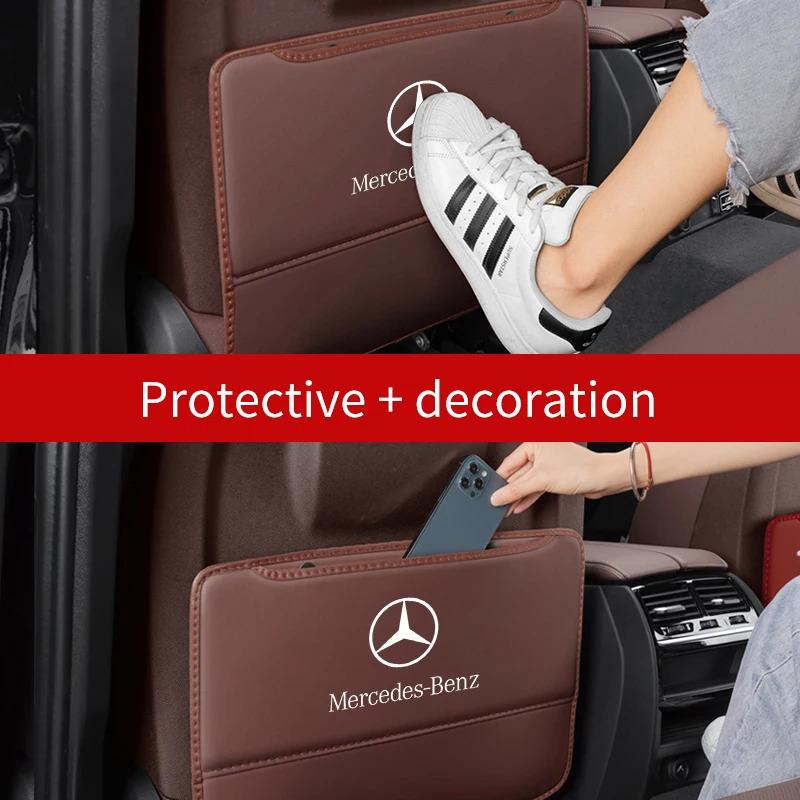 Naklejka Samochodowa Dla Mercedes Benz Klasy A B C E S V AMG GLB GLC GLE SLC SLK SL ML Vito Viano Sprinter Pilot Organizer Na Oparcie Fotela Samochodowego A