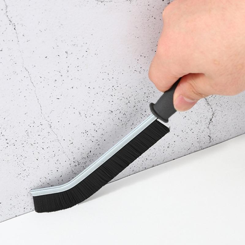 Durable All Purpose Scrub Brush Long Handle Ergonomic Grip Deep Clean Hard Surfaces Stubborn Stains