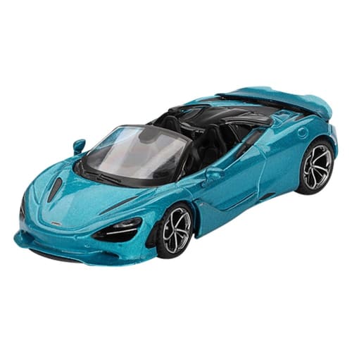 MINI GT 1/64 McLaren 750S Belize Blue (Right-Hand Drive) Finished Product