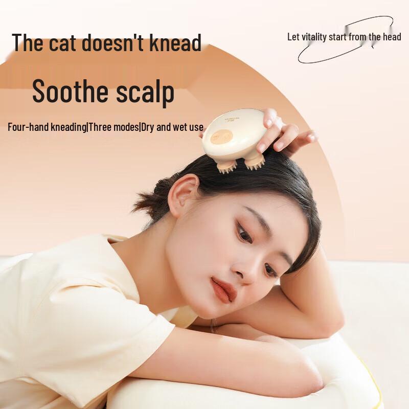 Hozheng Rechargeable Cat Claw Scalp Massager