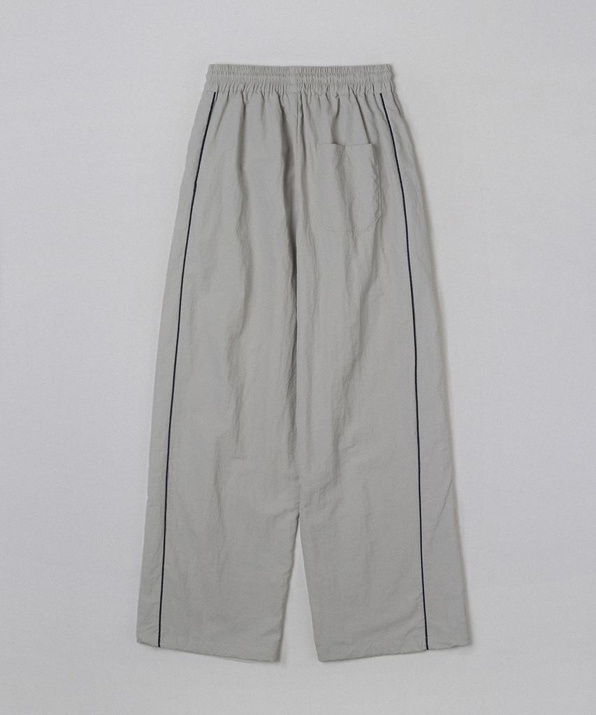 Peulibeo07 Side Line Nylon String Pants [Frsp06Pt04]_Gray