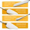 2PCS Stainless Steel Pizza Knife Wedding Birthday Potluck Cake Knife Shovel Baking Set Cut Toast Serrated Bread Knife