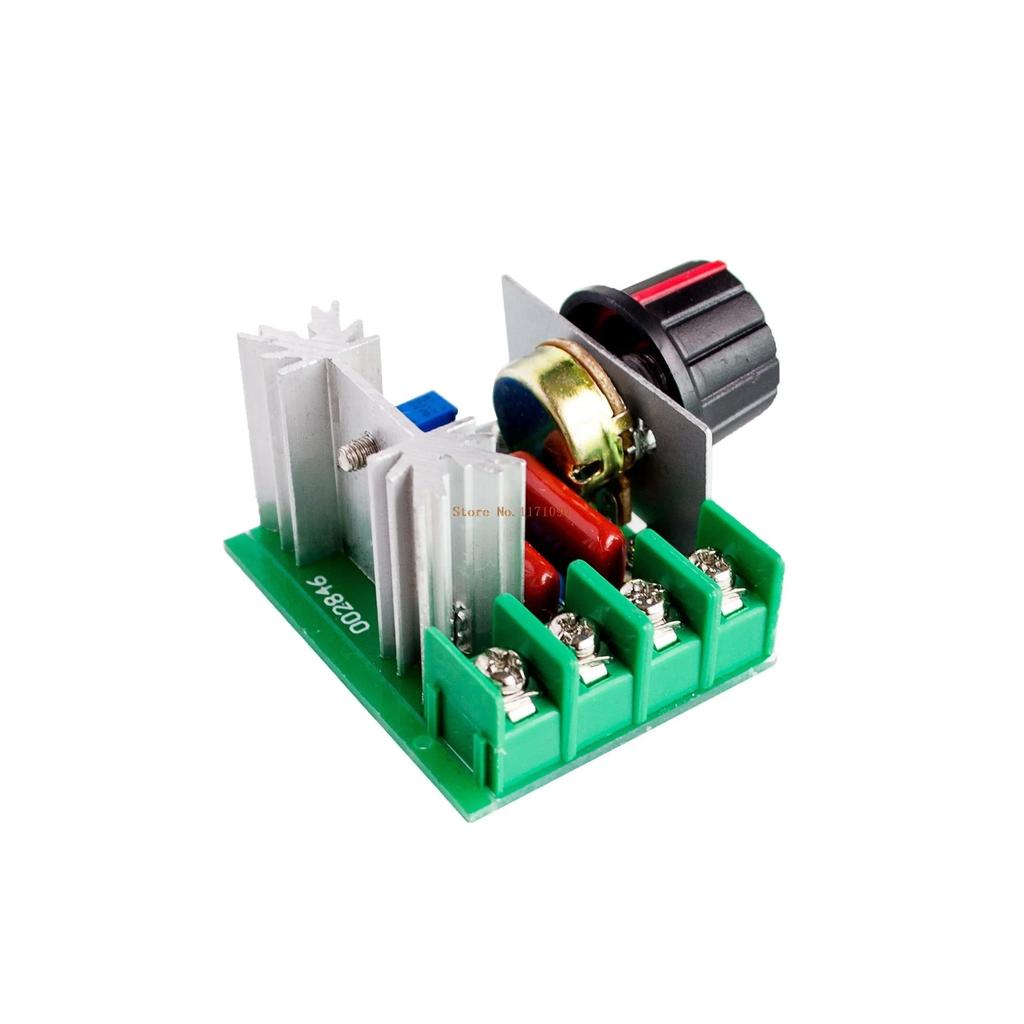 AC 220V 2000W SCR Voltage Regulator Dimming Dimmers Motor Speed Controller Thermostat Electronic Voltage Regulator Module