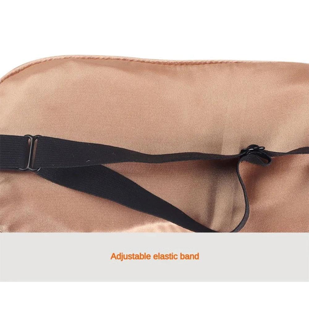 Seiden-Schlafmaske mit einstellbarer Wärme- und Dampffunktion, USB-betriebene Komfort-Augenmaske zur Entspannung und feuchtigkeitsspendenden Wärme