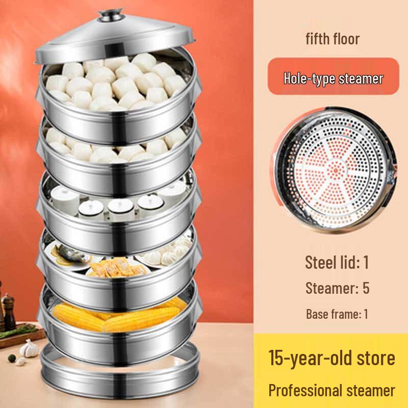 Lijia Stainless Steel Multi-layer Steamer Pot