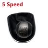 Dla SEAT LEON II (2005-2012) ALTEA XL (04-12) SEAT TOLEDO III (04-09) Gałka zmiany biegów 5/6-biegowa ze skórzanym mieszkiem Akcesoria samochodowe