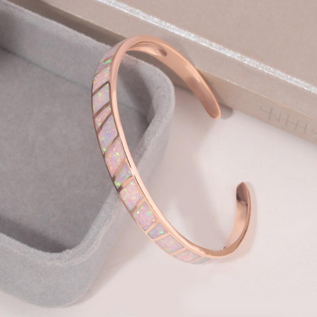 Fashion Open Bangles Adjustable Minimalist Bracelets Jewelry Gifts for Girl Women
