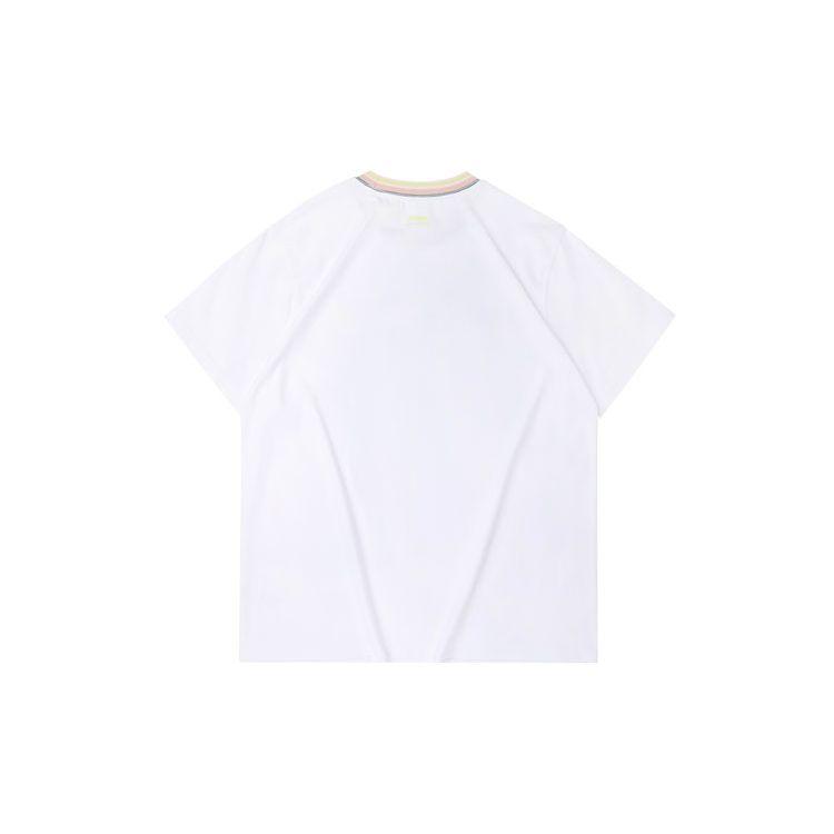 Li-Ning Casual Sports Series Loose Half Sleeve T-Shirt Women Tops White AHSQ246-3