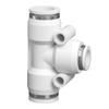 Connettore Rapido per Tubo Pneumatico Tipo PEG-T Spina CN (adattatore incluso)