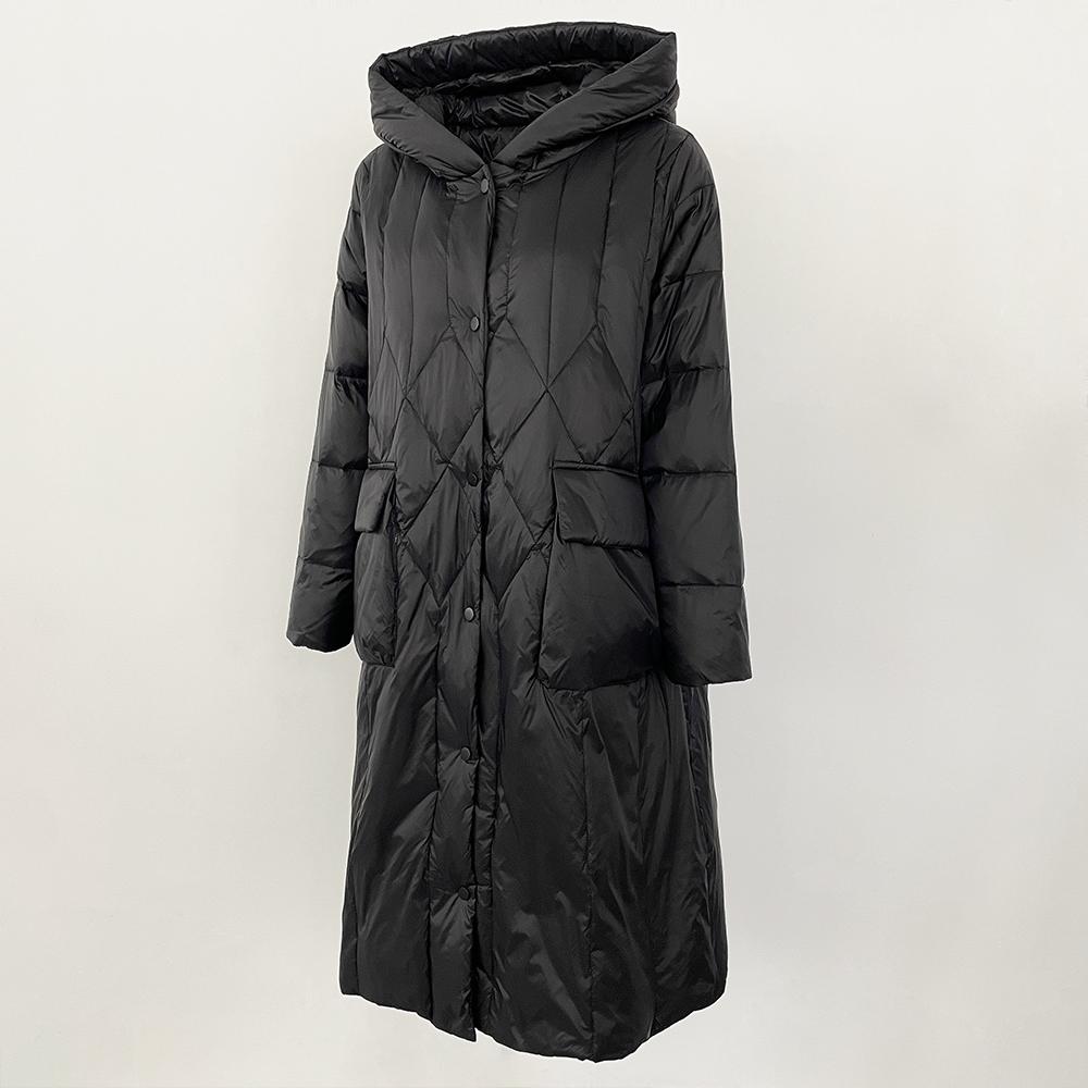 OFTBUY Зимняя повседневная утепленная куртка-пуховик в корейском стиле с капюшоном — фото 14