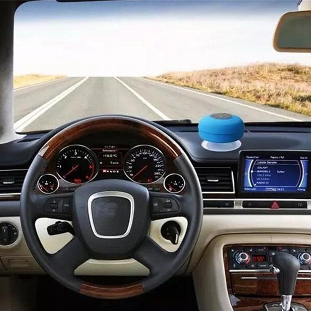 Portable Wireless Bluetooth Speaker Built-in Mic Waterproof For Outdoor & Shower