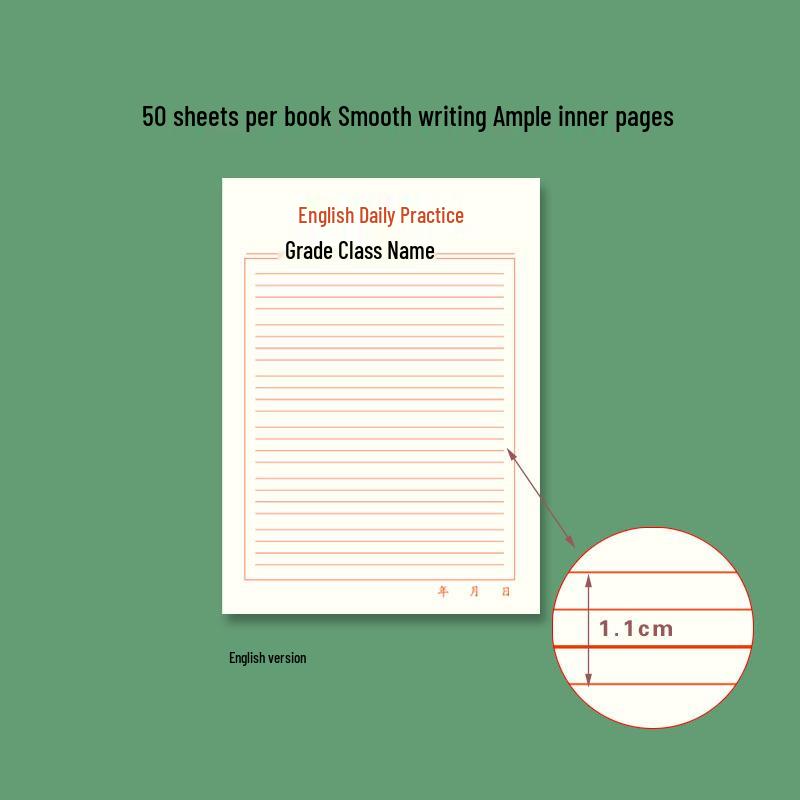 Children s Penmanship Practice Book: 30 Tian Zi Ge & Mi Zi Ge Characters Daily for Primary Students