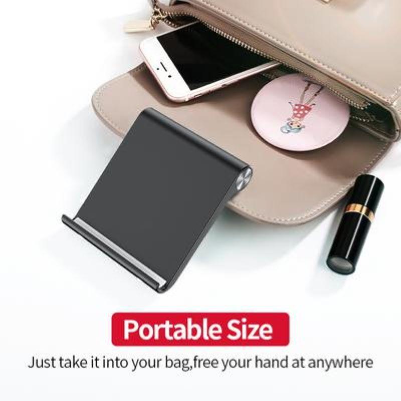 Portable Mobile Phone Stand, Smartphone Stand, Tablet Stand for Iphone, Adjustable Desktop Cell Phone Stand, Ipad Stand