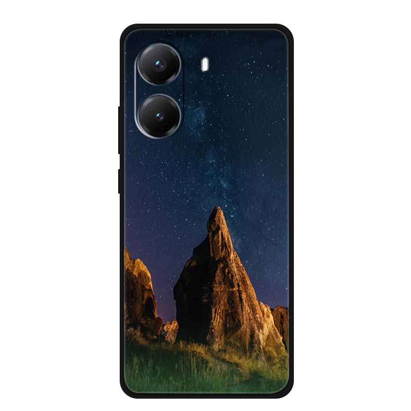 For Poco X7 Pro 5G TPU Silicone Cover Bumper For Xiaomi Poco X7 Pro 2412DPC0AG Shield Funda Moon Space Phone Back Case Coque