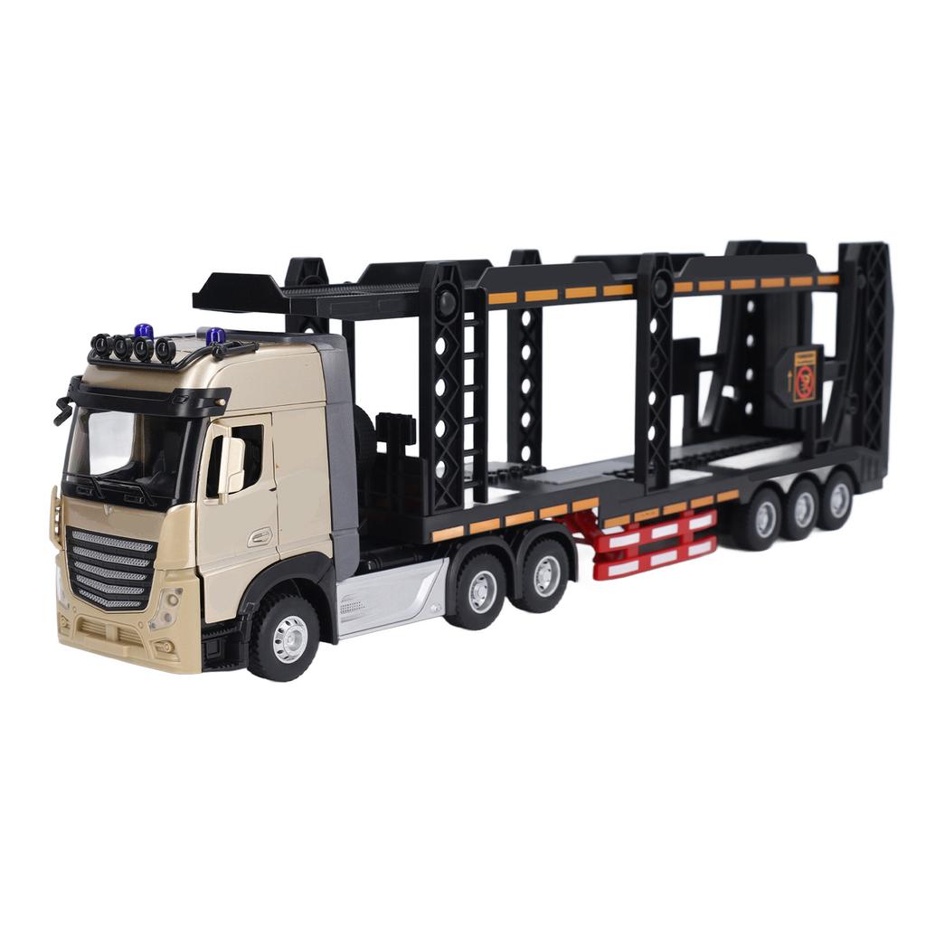 Children Transport Car Toy Double Layer Carrier Truck Toy Light Music Transport Toy Vehicle for