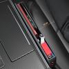 Black Car Seat Side Pocket Organizer Catcher Crevice Gap Filler Storage Box Stow