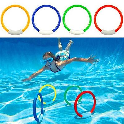 Lot de 4 anneaux de plongée sous-marine pour enfants