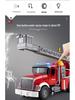 Large Kids' Toy Car: Engineering Vehicle with Water-Spraying Fire Truck, Sound & Light, Storytelling Feature