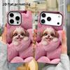Phone Case: 2D Flat, Suitable for iPhone 18 17 16 15 14 13 12Pro Protective Case, Hearts and Puppies, Perfect Christmas and Halloween Holiday Gift