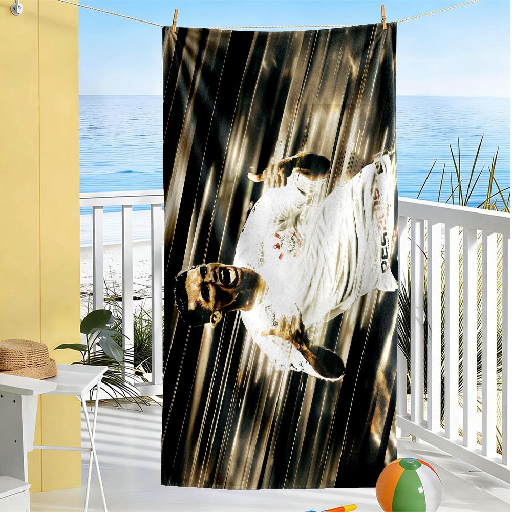 Passion Kick Beach Towel High Absorbency & Quick-Dry Comfortable Lightweight Portable for Swimming,Beach,Camping, Travel, Beach Accessories,Gym