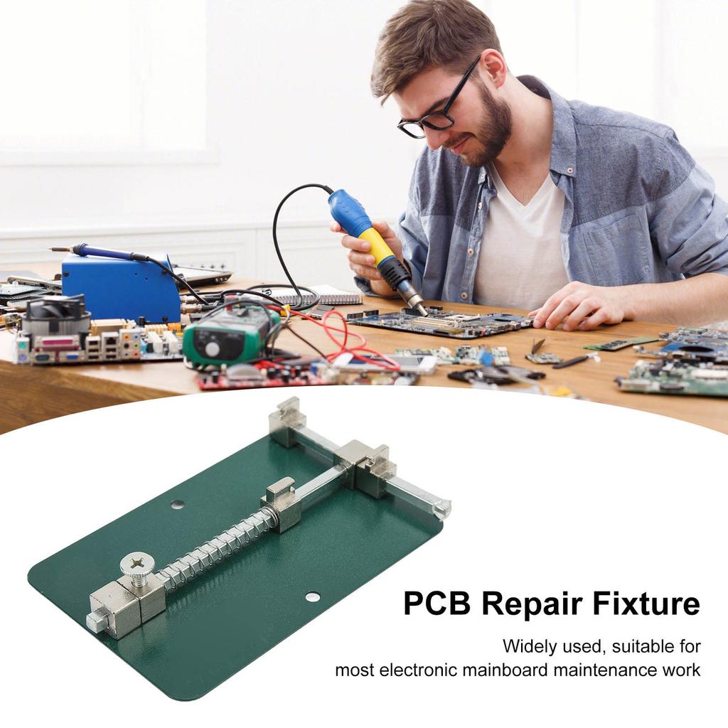 Electronic motherboard maintenance, stable base, stainless steel M001 for circuit board testing