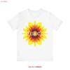 Peace T Shirt Support Life Flower Kaleidoscope Huunisexity Love Vintage Homme Streetwear Soft Graphic Slightly Vintage