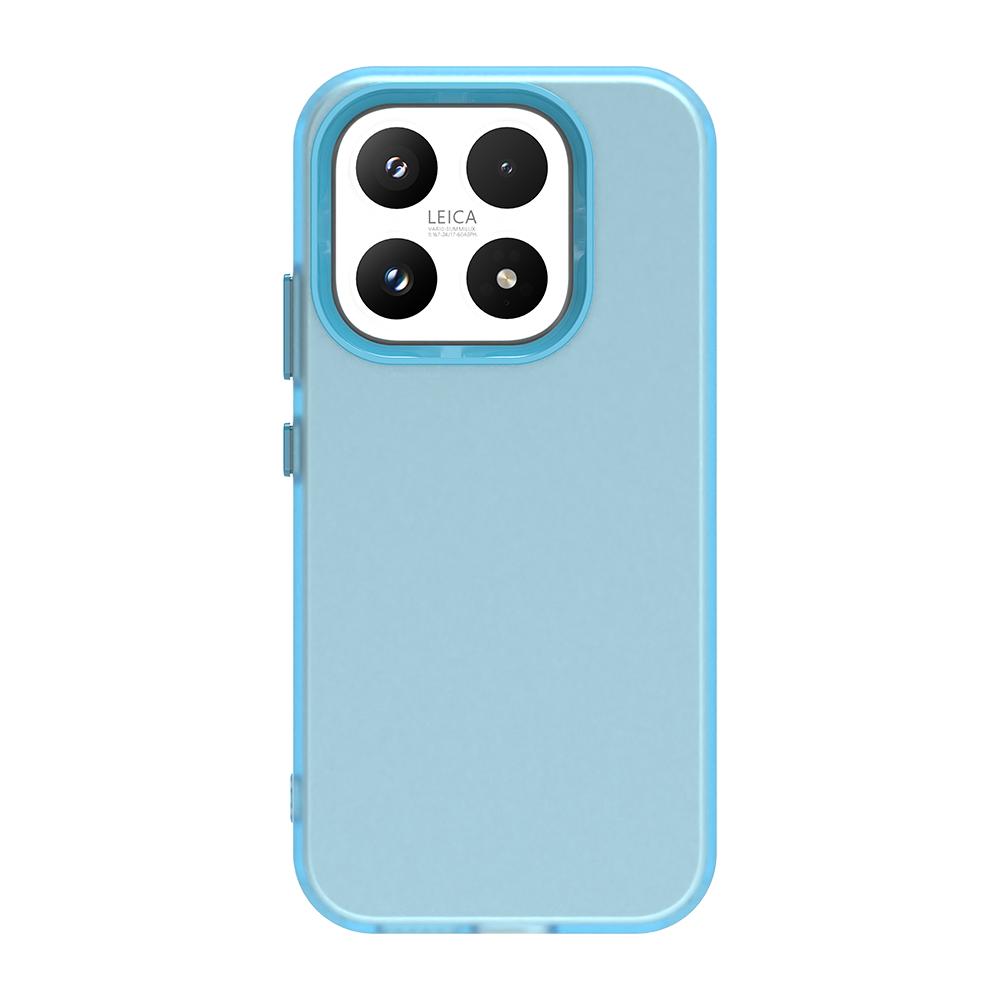 Frosted Case For Xiaomi 17 Cover Xiaomi Xiaomi 17 Funda Coque Matte Translucent PC Candy Color Back Phone Bumper Xiaomi 17 Xiaomi 17 синий