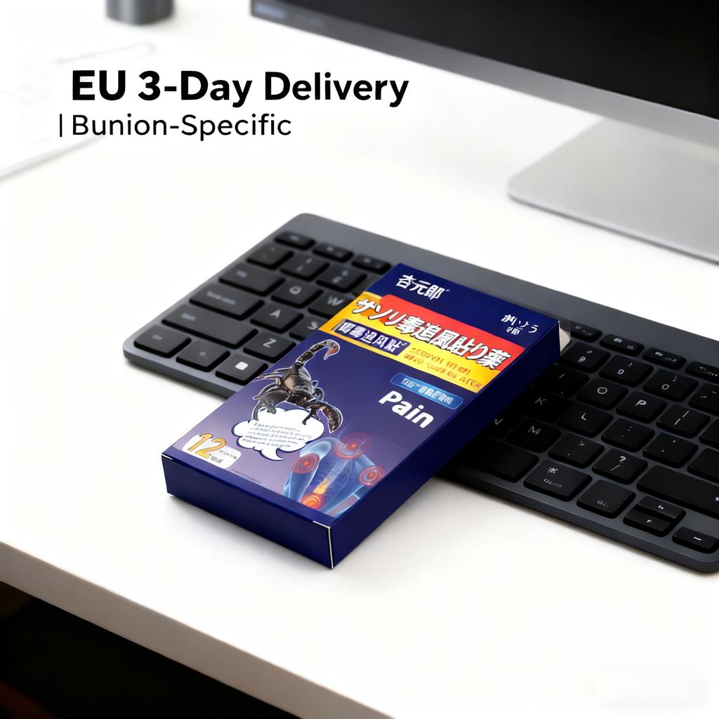 Schnelle Linderung Fuß Ballenzehen Pflegepflaster - Bio Kräuter Hautverträglich