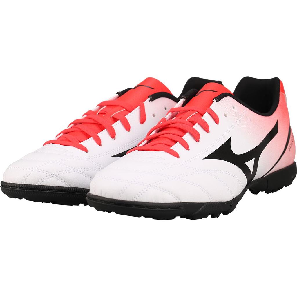 Mizuno Wide Ag Gel Short Studded Shock Absorbing Durable Soccer Shoes Men Soccer Shoes White Black Red P1GD219460
