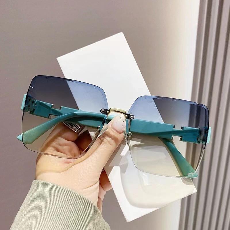 2024 Women's Designer UV Protection Sunglasses: High-End, Large Face Slimming, Summer Fashion