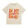 In My Showgirl Era Print T Shirts The Life of A Showgirl Fans Gift T-shirt Men Women O-Neck Vintage Cotton Tshirt