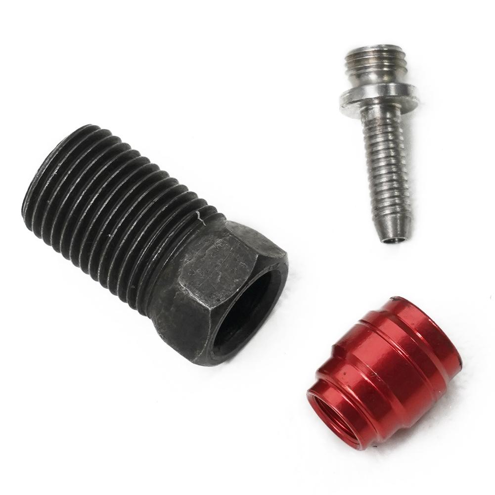 Bike/Bicycle Disc Brake Hose Barb Insert & Olive & Connecting Nut For-SRAM-Avid