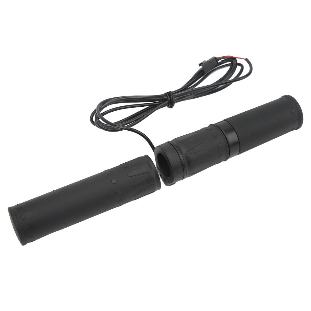 1 par 12-72V Elcykel Gasreglage Handtag Ebike Vridgas E Cykel Ombyggnad