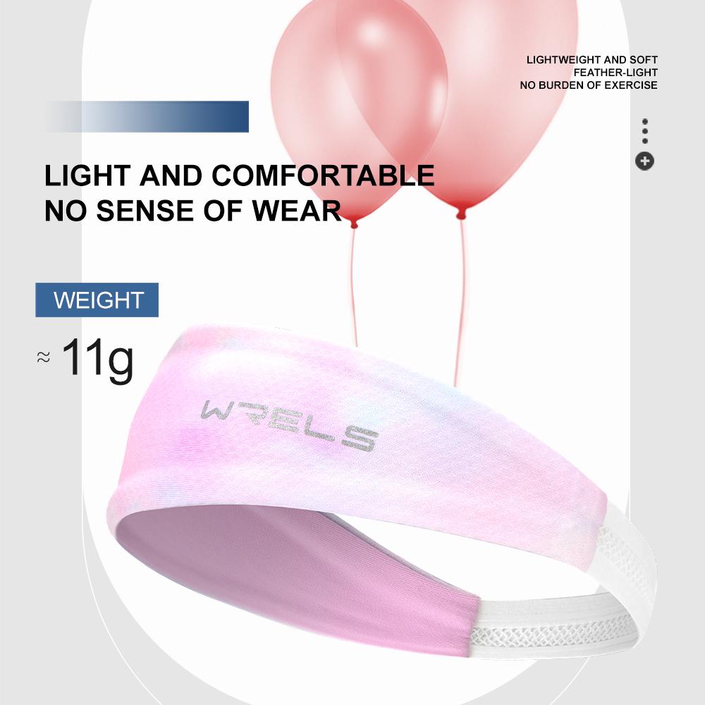 WRELS Sommer-Kopftuch für Outdoor-Sport und Fitness, modisch für Damen und Herren – schweißabsorbierend, rutschfest, schnelltrocknend, atmungsaktiv, für Yoga, Basketball und Fitnessstudio