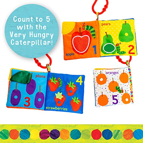 Kids Preferred Fun Foods Teether Soft Book, The Very Hungry Caterpillar [Parallel Import]