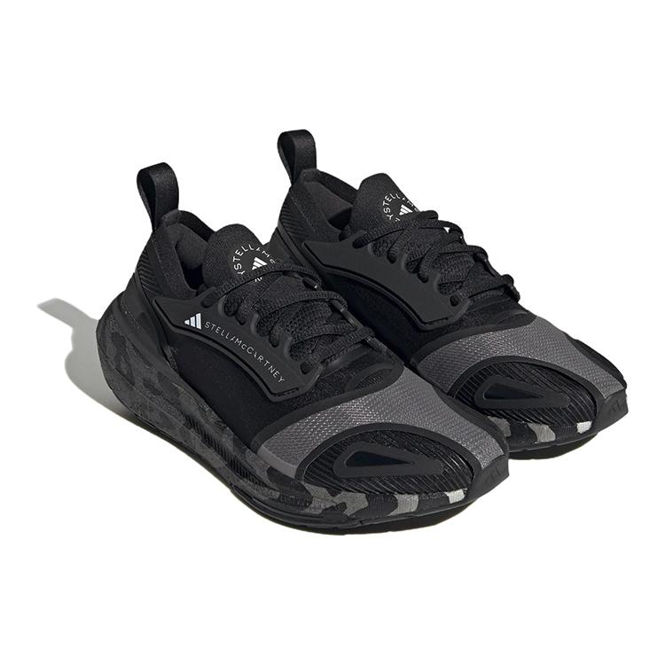 New Adidas Ultra Boost Light By Stella Mccartney Core Black Cloud White Women's HQ8666