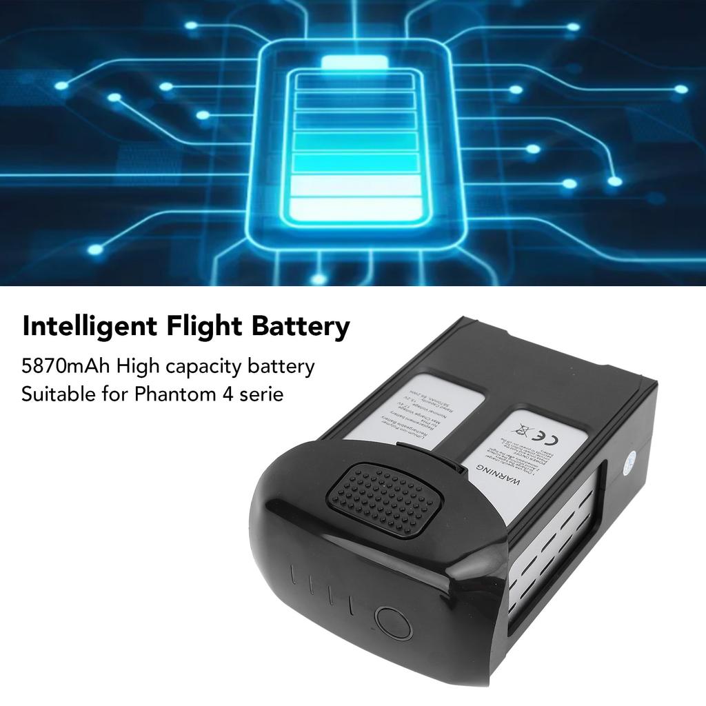 15.2V 5870mAh Intelligent Flight Battery Replacement Lithium Battery for Phantom 4 Series 4 Pro 4A 4Pro V2.0 RTK