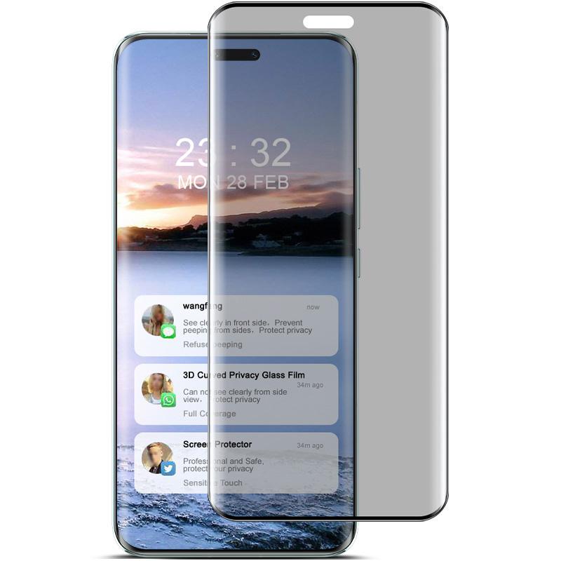 IMAK For Honor Magic6 Pro 5G/Magic6 Ultimate 5G Anti-Spy Full Screen Protector 3D Curved Film