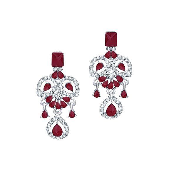 Purple Crystal Diamond Necklace with Earrings and Maang Tikka for Women - Jewellery Set for Party, Wedding, Engagement