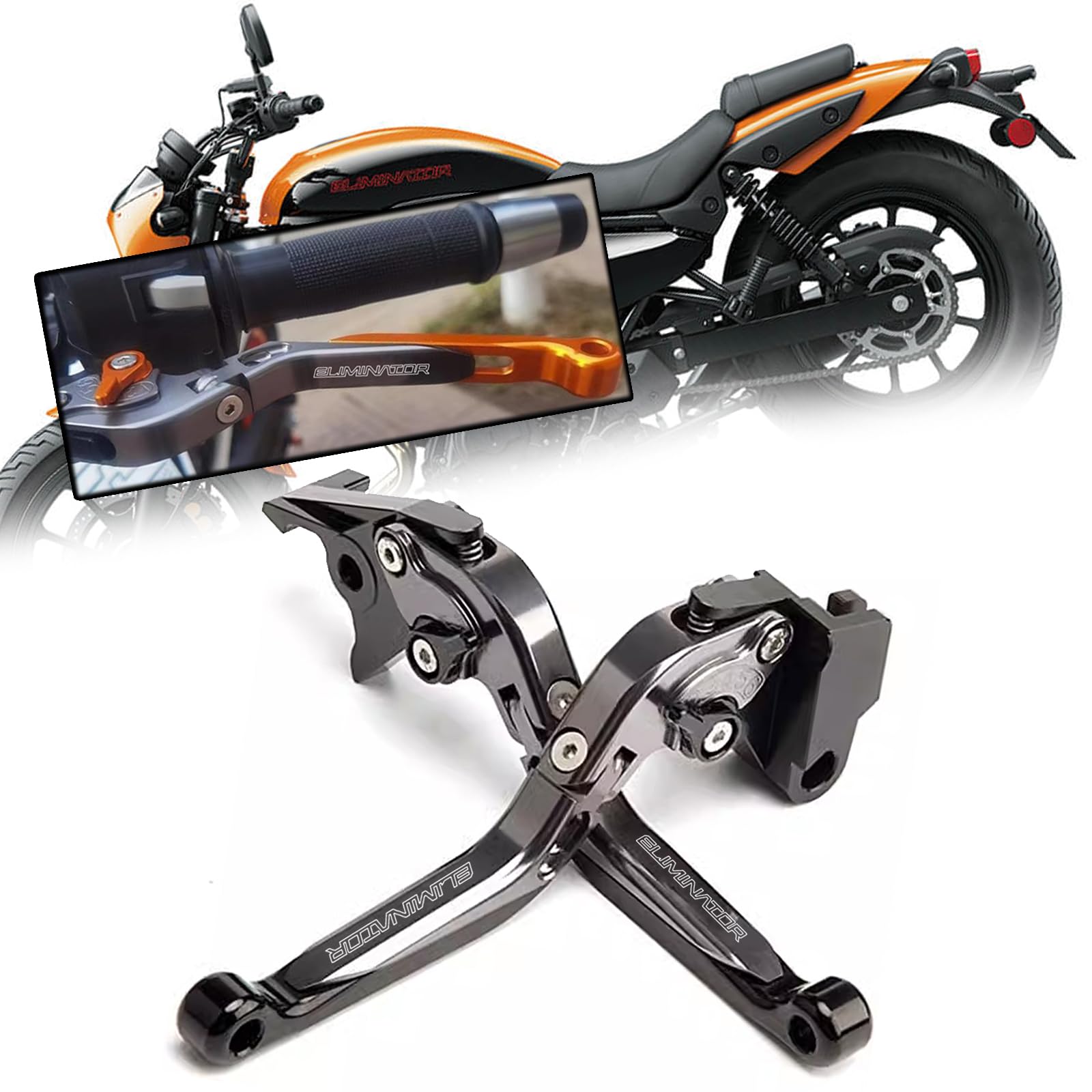 

ДЛЯ Eliminator 500SE Eliminator 500 se 400 450E 400E 450 2024 Новые мотоциклетные запчасти чёрный