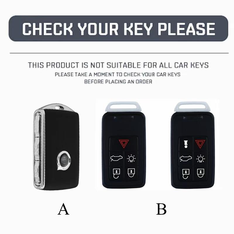 High Qualoty Car Key Case Cover for Volvo S60 S90 XC40 XC60 XC90 V60 V90 T6 T8 Auto Key Shell Protection Accessaries