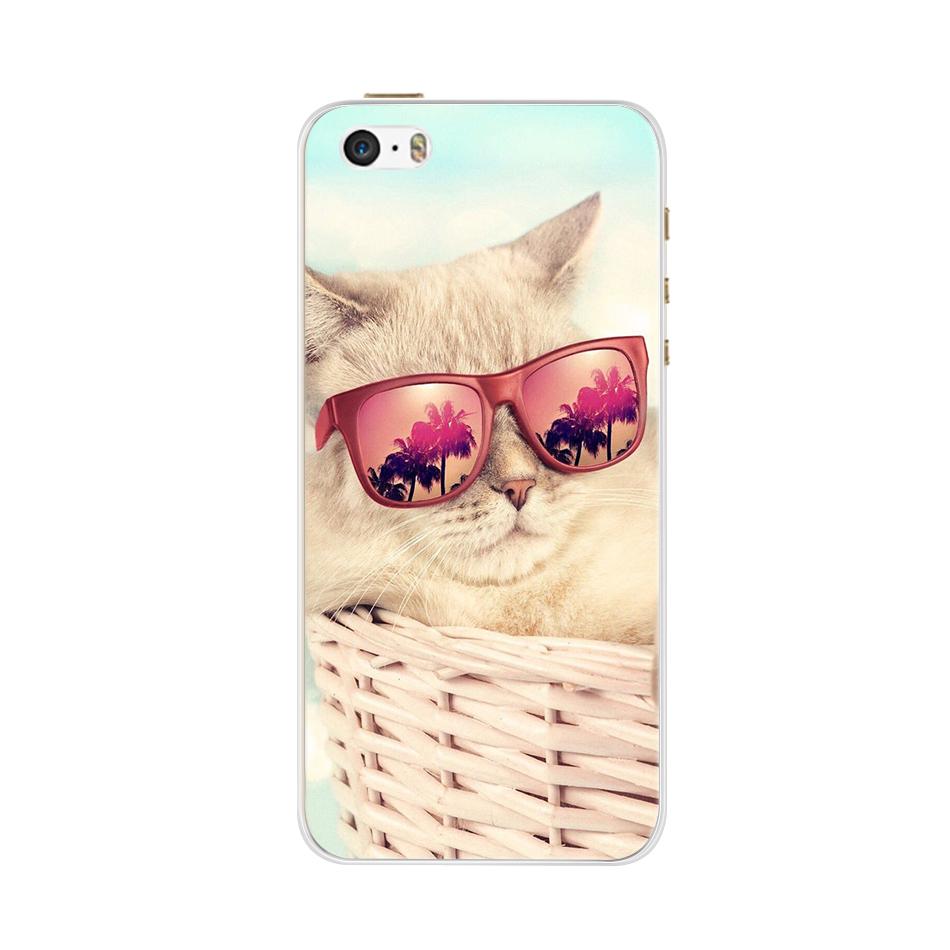 For iPhone 5 5S SE iPhone5s Case for iPhone 5S Case Silicone Cute Case for iphone SE Cover bumper for iphone 5 S 5se Phone cases