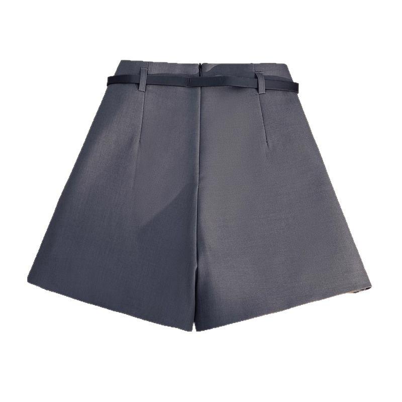 A-line High Waist Spring/Autumn Women's Skirt - 2025 Style, High-End Bodycon Short Pants Skirt