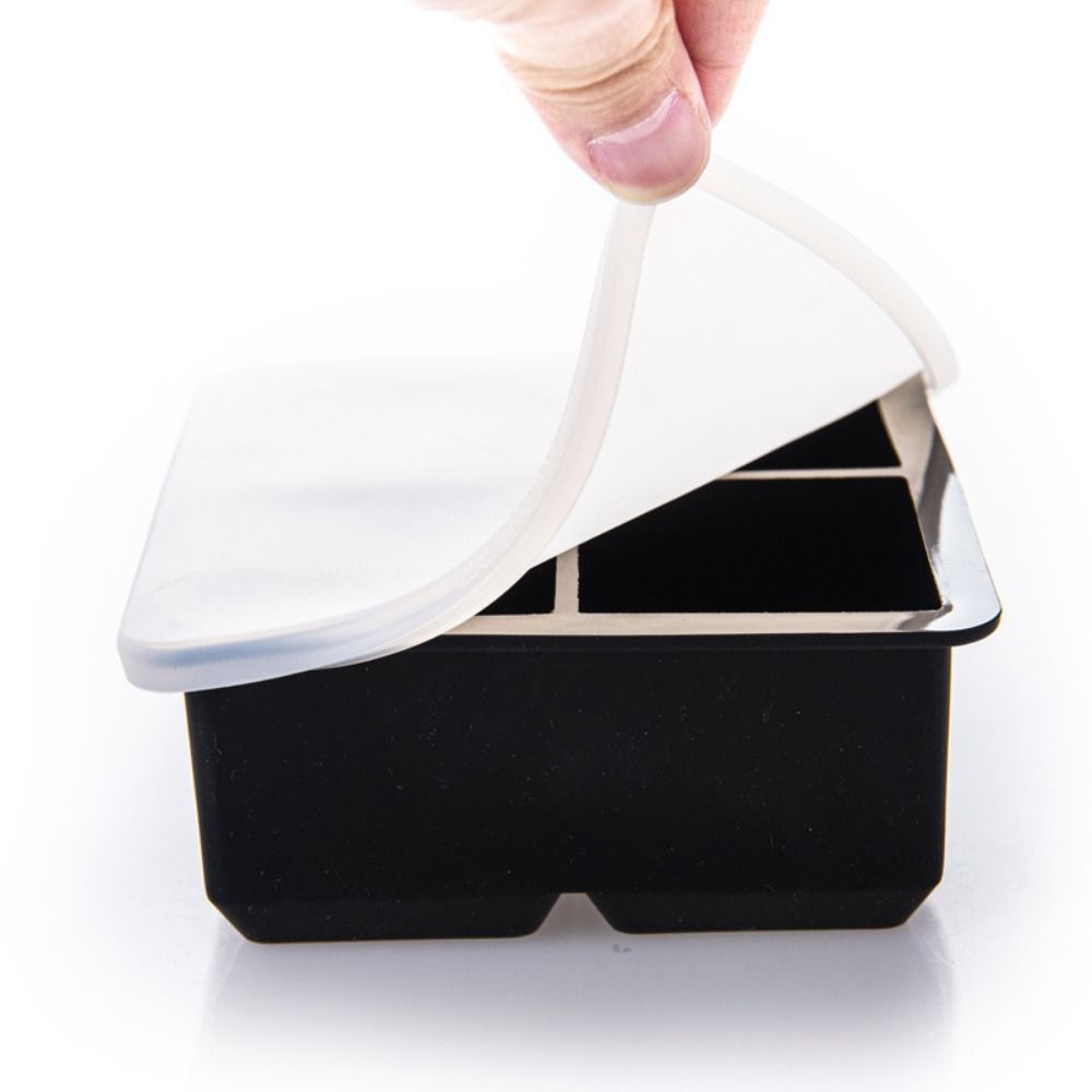 4/6/8/12 Grids Ice Cube Maker Silicone Square Ice Mold Multifunctional Large  Ice Cube Tray  Bar