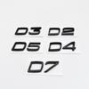 Metal para Coche D2 D3 D4 D5 D6 D7 Letras Logo Emblema de Maletero Insignia Pegatina Para Volvo S40 S60 V40 V50 XC40 XC60 V70 V60 S90 C30 XC90