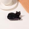 Small Claw Hair Clips for Women Girls Cute Cat Mini Jaw Clips for Thin Hair Nonslip Hair Styling Accessories
