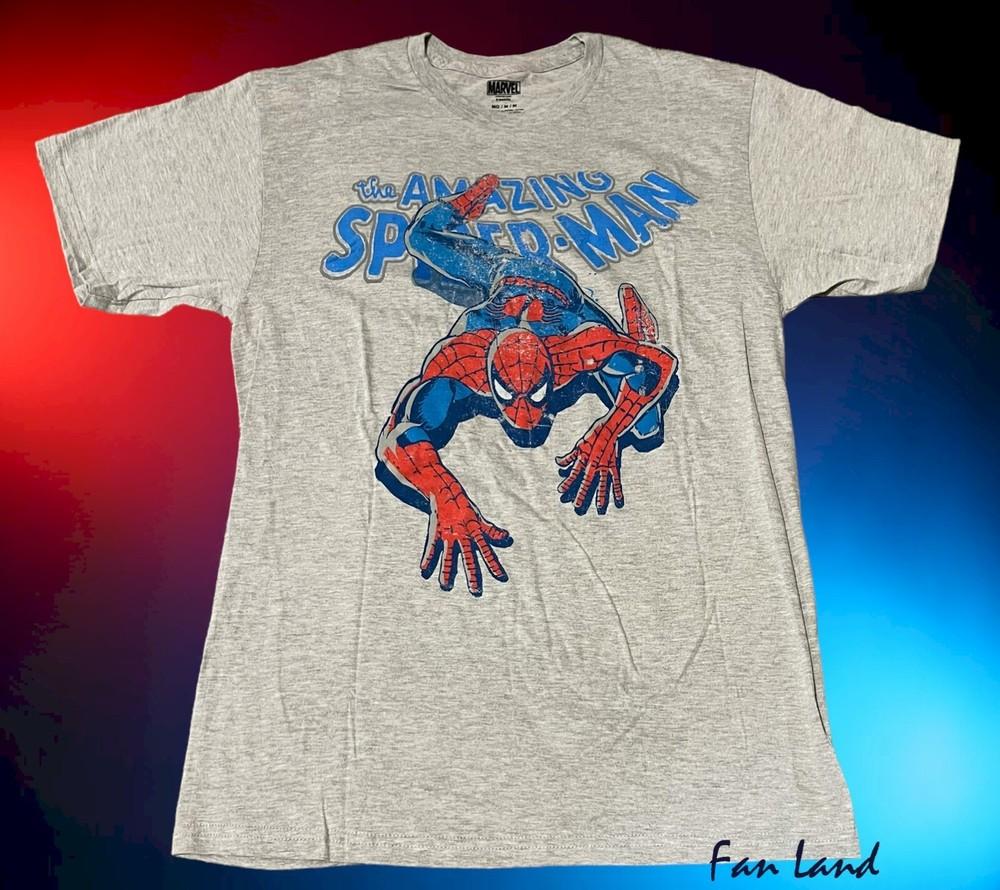 New Marvel The Amazing Spider-Man Spiderman Vintage Comic Mens Unisex T-Shirt XXXL